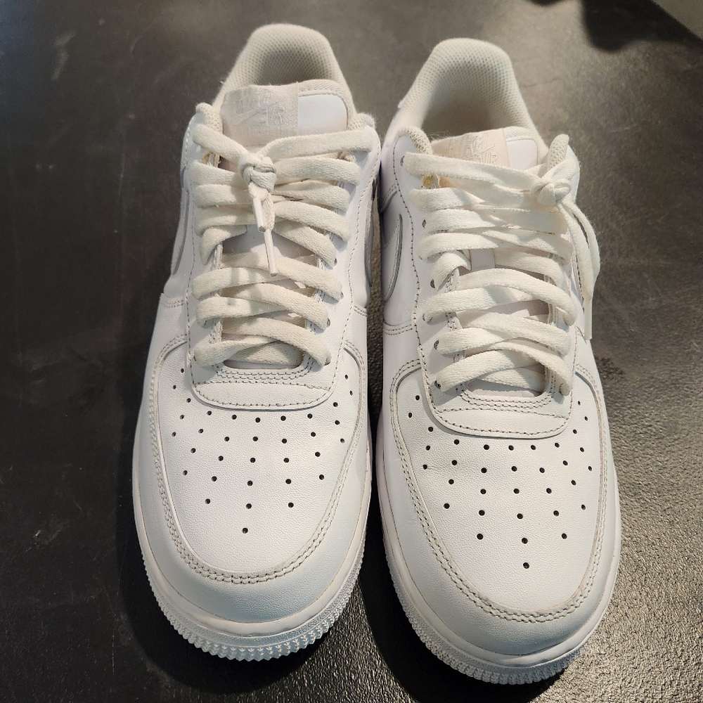 Mens Nike White Air Force 1s Size 11 Pre Owned